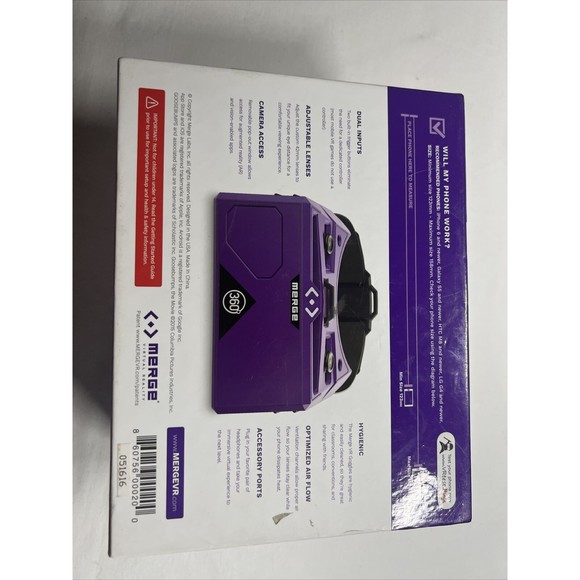 Merge Goggles Virtual Reality Headset - intensified Reality BNIB - Picture 4 of 9